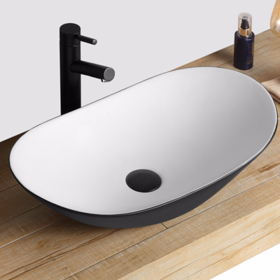 Big Size Black wash sinks with  Minimalistic Industrial Style from China bathroom wash sinks supply