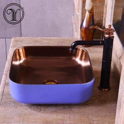 Guaranteed for 1000 years metal glazed wash basins which never faded
