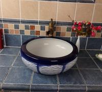 China sanitary ware factory glazed surface porcelain wash basin