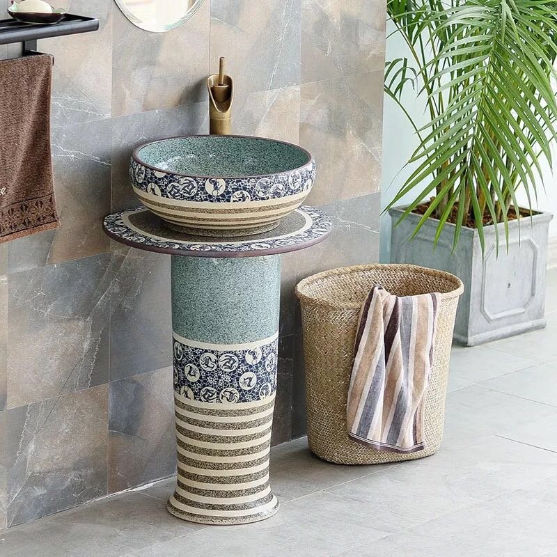 Stylish pedestal wash basins from the biggest supplier in China