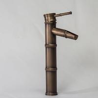 Antique color bamboo tap made of brass material