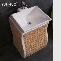 Professional  Sandstone art wash basin manufacturer bathroom sink