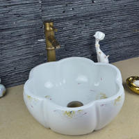 Special price for modern industrial style white wash sinks