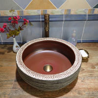 Porcelain  bathroom wash basin round shape from Promise Art Basin