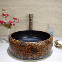 Ceramic Wash basin of bathroom antique sink