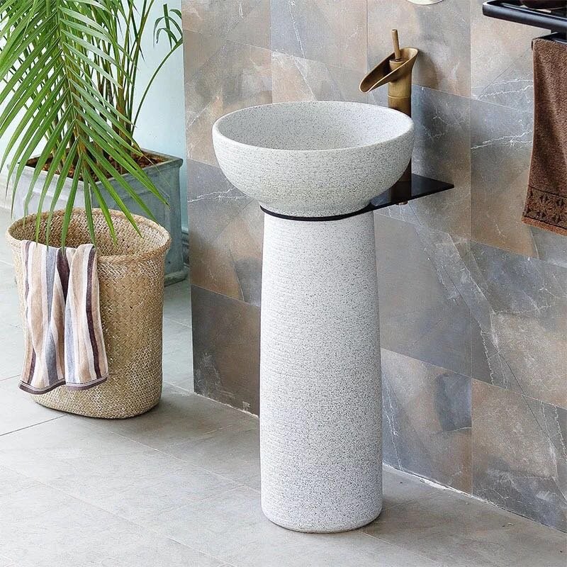 White color of Bathroom & Kitchen free standing wash sinks