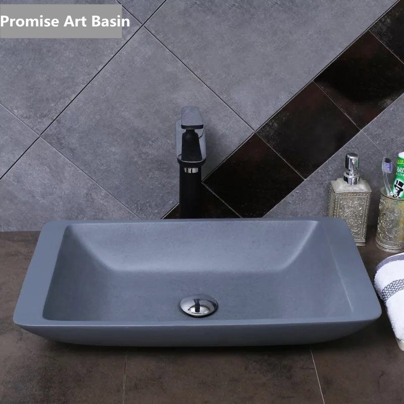 Design bathroom wash basins manufacturers of China stone resin artifical sink