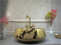 The best price for gold color wash sink and bathroom basin